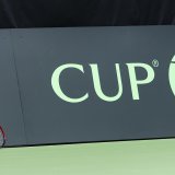 Accord à l'amiable entre l'ITF et Kosmos au sujet de la Coupe Davis KEYSTONE/PETER KLAUNZER